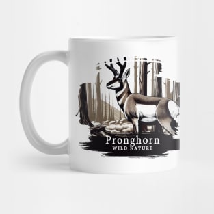 Pronghorn - WILD NATURE - PRONGHORN -8 Mug